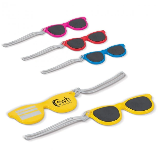 Luggage tag sunglasses