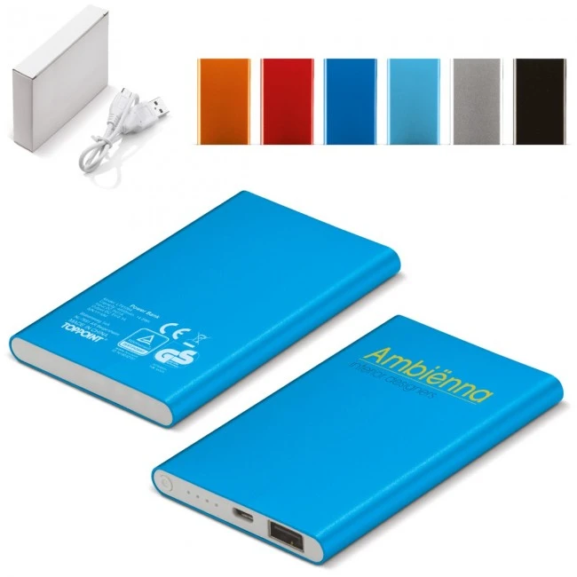 Powerbank slim TÜV GS 4000mAh