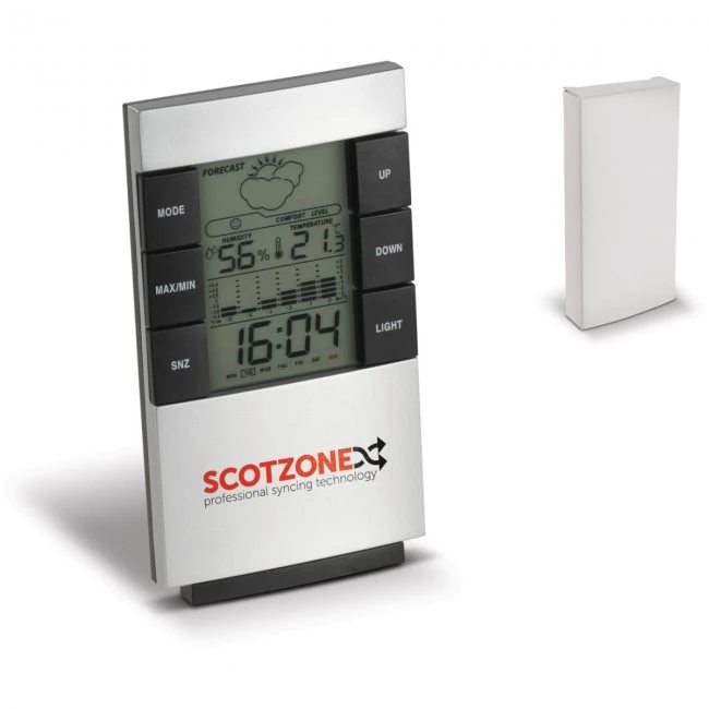 Weather station electronic silver