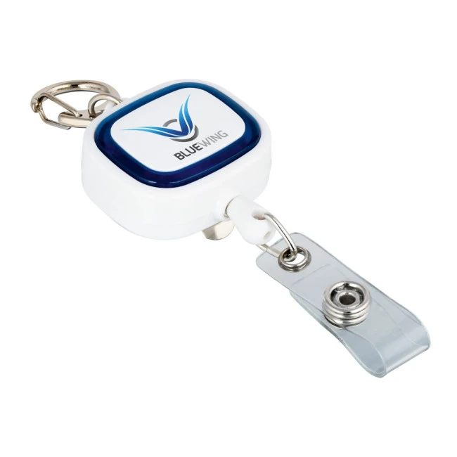 Retractable ID holder