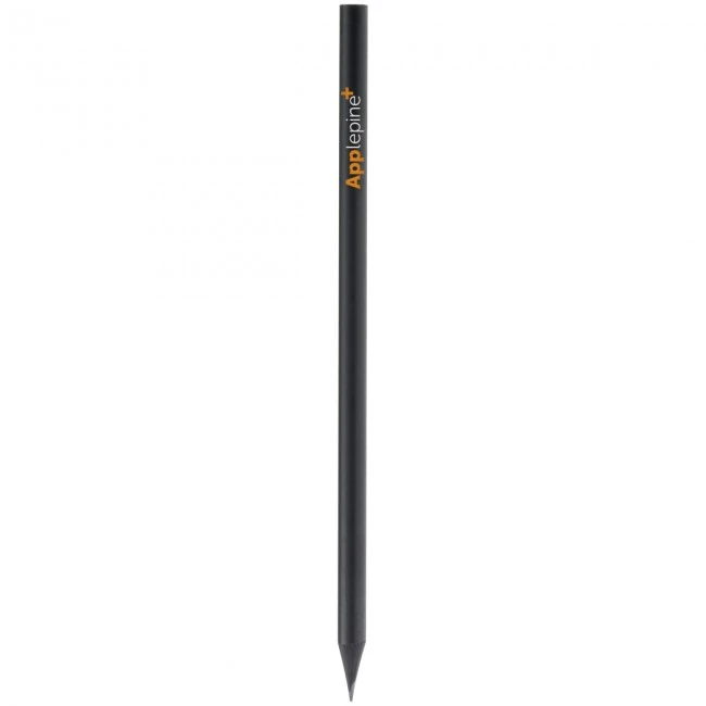 Black sharpened pencil