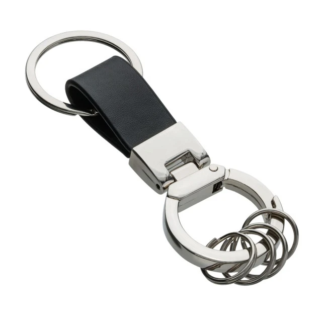 Faux Leather Keyring