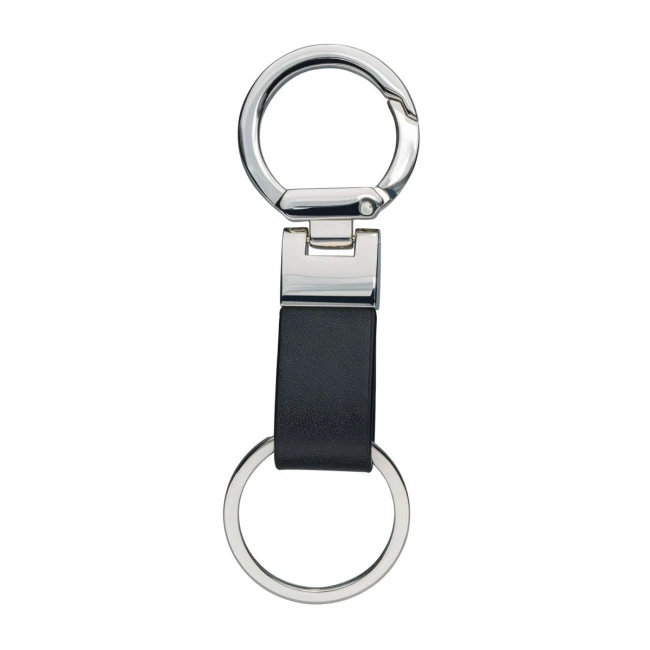 Faux Leather Keyring