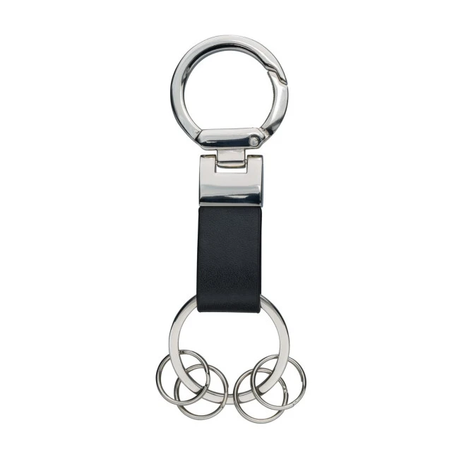 Faux Leather Keyring