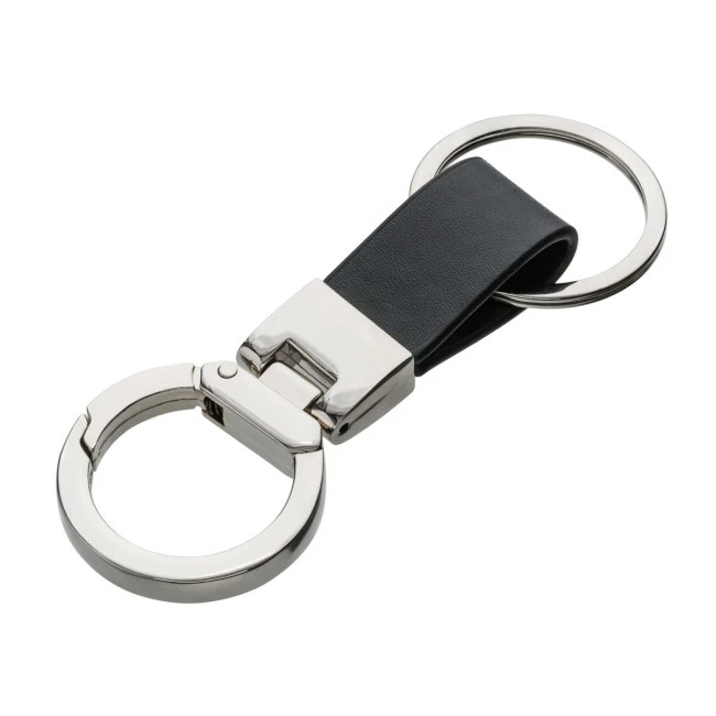 Faux Leather Keyring