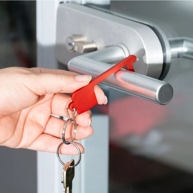 Aluminium Door Opener Keyring