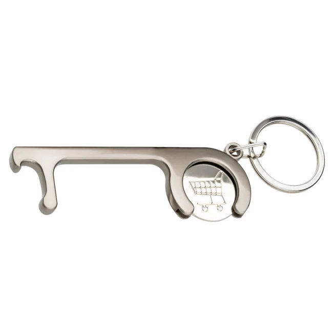 Hygienic Bottle Opener Keyring