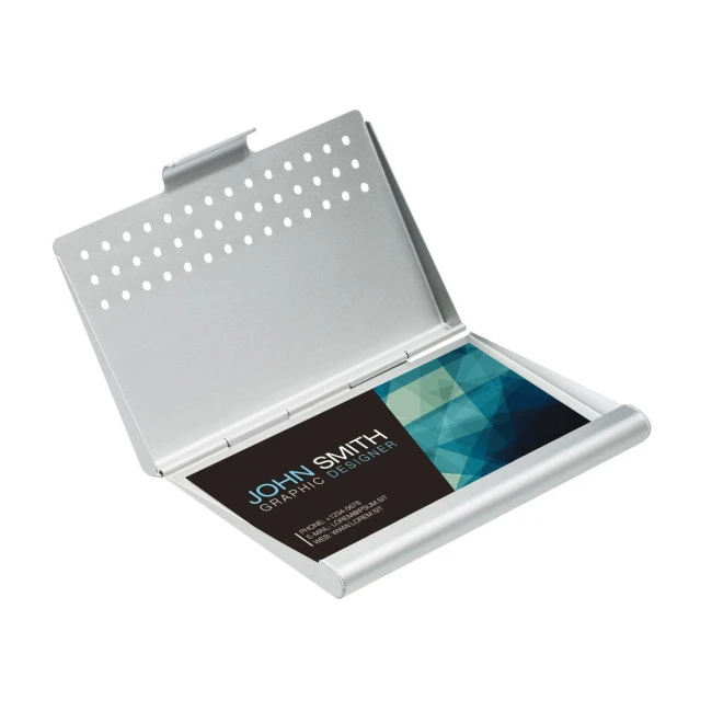 Aluminium Credit & Business Card Box