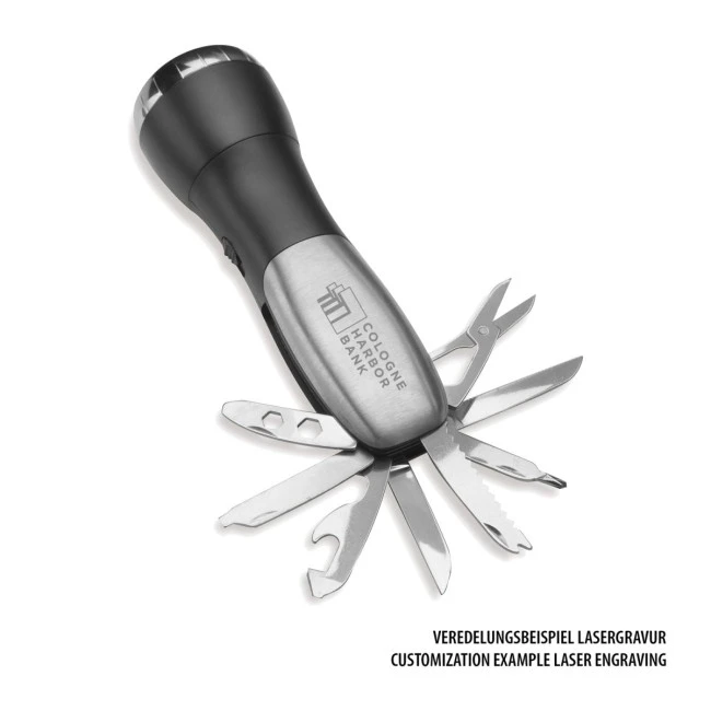 Osinniki LED torch with multi tool