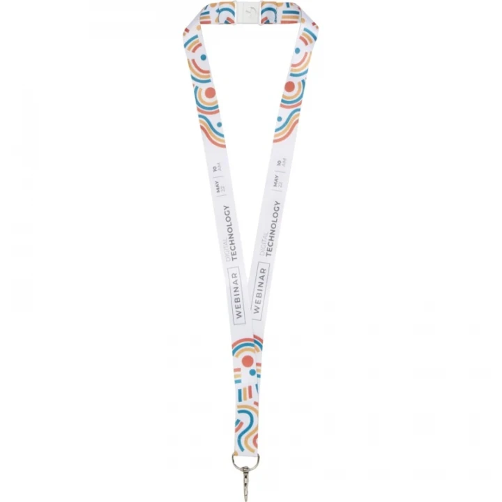 Addie Sublimation Lanyard With Safety Breakaway