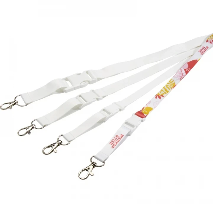 Balta Sublimation Lanyard With Safety Breakaway And Buckle