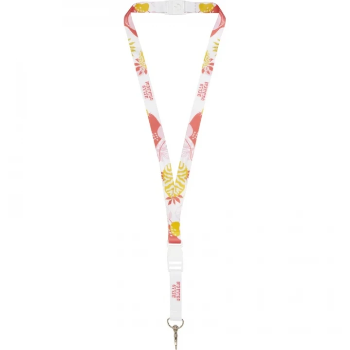 Balta Sublimation Lanyard With Safety Breakaway And Buckle