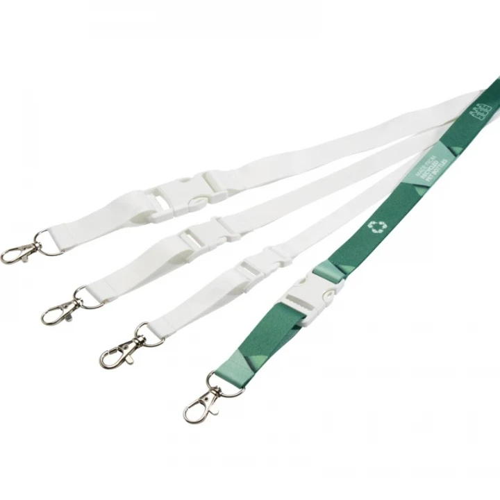 Bucks Recycled PET Lanyard With Safety Buckle