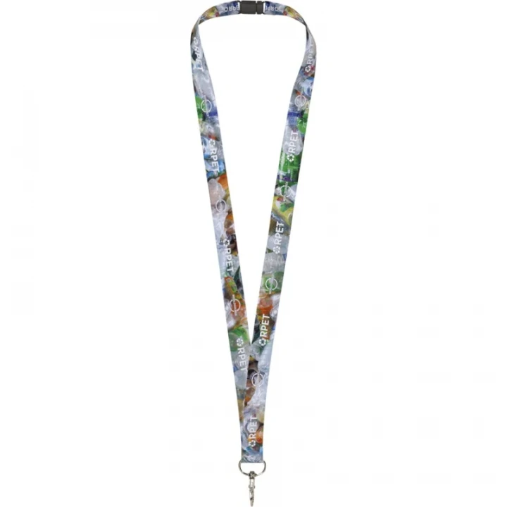 Addie Recycled PET Lanyard With Safety Breakaway