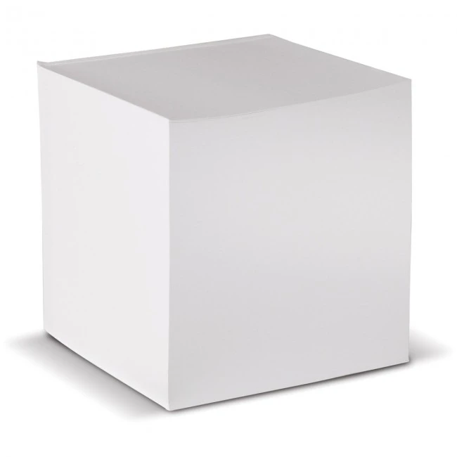 Cube pad white, 100x100x100mm