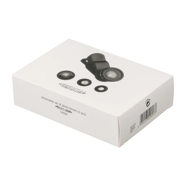 Attachable set of photo lenses 3 pcs