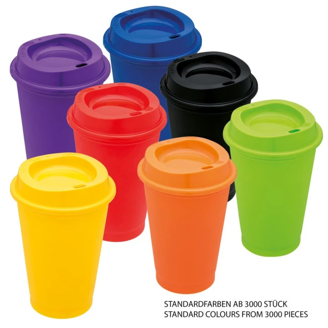 Plastic Travel Mug 380ml