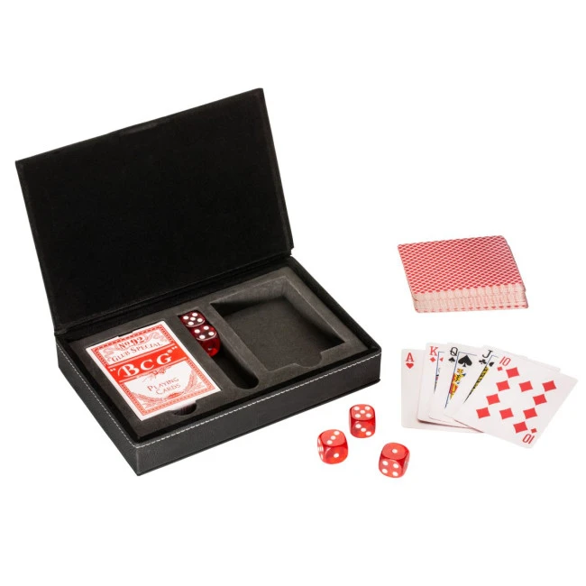 Playing cards set with box