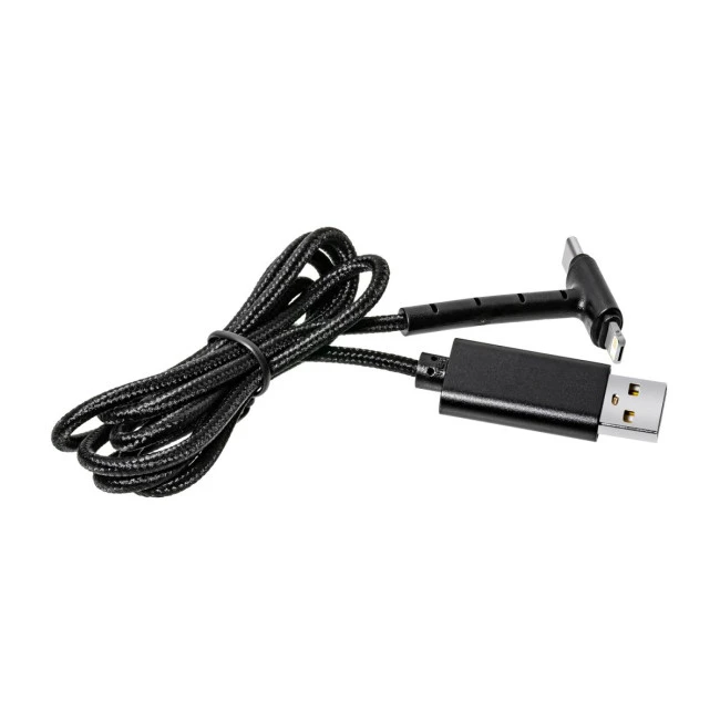 Black 3-in-1 Charging Cable