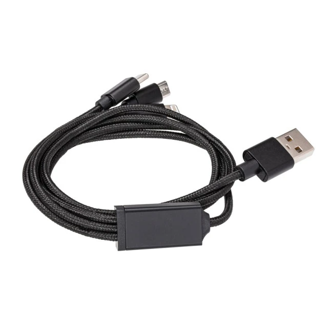 3-in-1 Charging Cable With Light