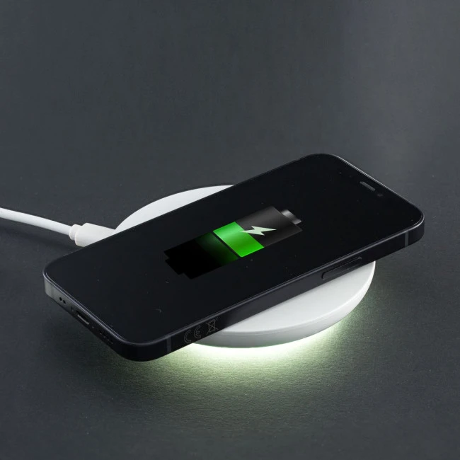 White Wireless Charger 15W