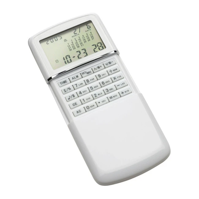 Calculator & World Time Clock