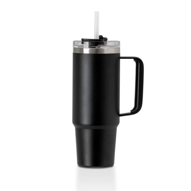 Grande Recycled Insulated Cup With Straw 880ml