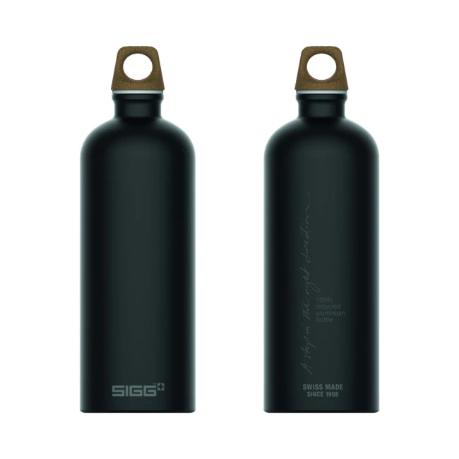 SIGG Traveller Bottle MyPlanet 1L Black Touch