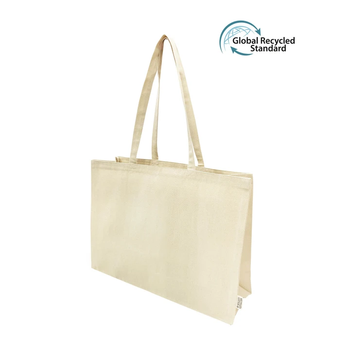 Kuru Natural Recycled Printed Canvas Bag