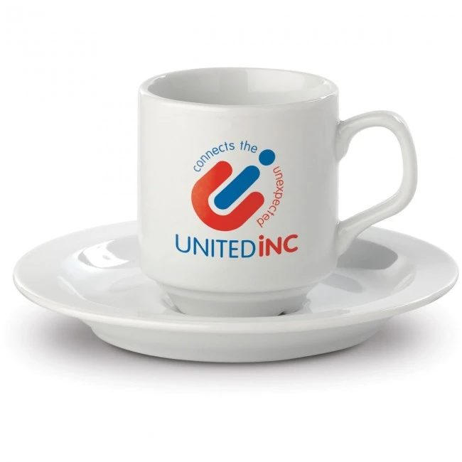 Madrid cup and saucer porcelain 130ml