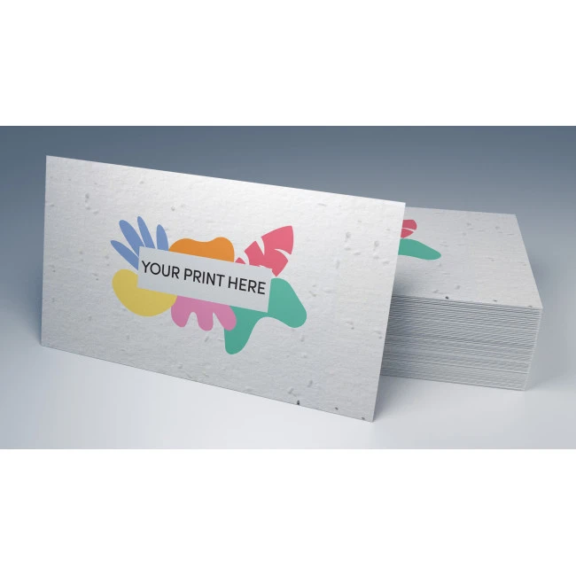 Seed Paper Business Card - Single Sided Print