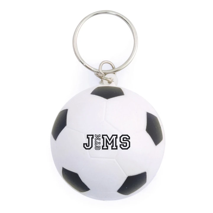 Stress Reliever Football Keyring