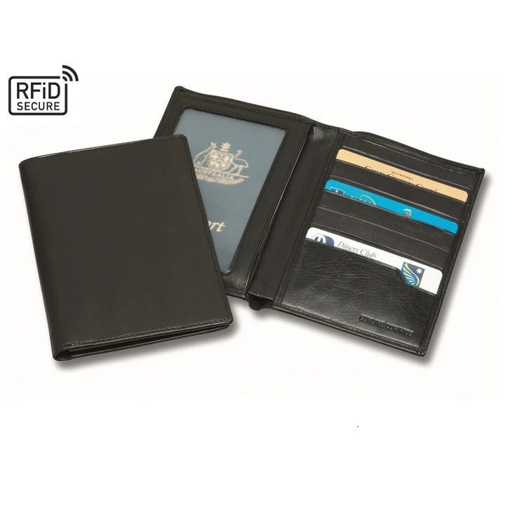 SandRingham Nappa Leather Deluxe RFID Passport Wallet