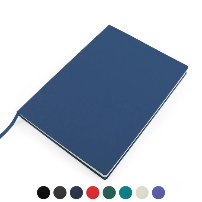 Recycled ELeather A4 Casebound Notebook