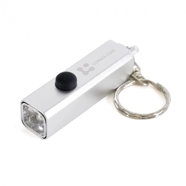 Cuboid Torch Keyring