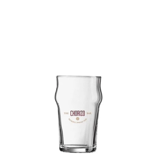 Nonic Beer Glass Half Pint