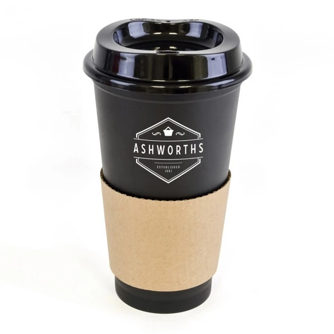 Café Plastic Travel Mug 500ml