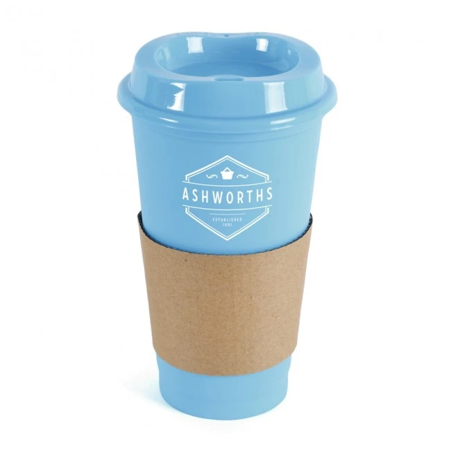 Café Plastic Travel Mug 500ml