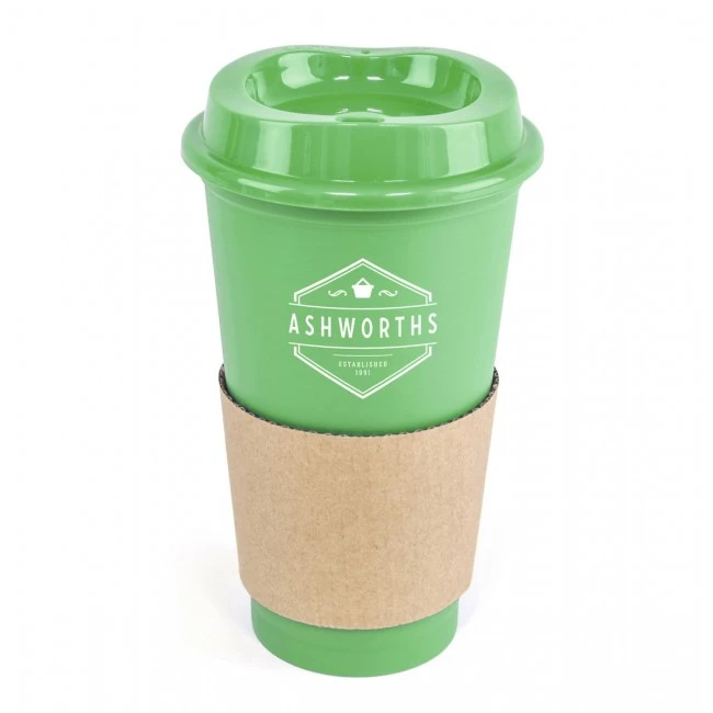 Café Plastic Travel Mug 500ml