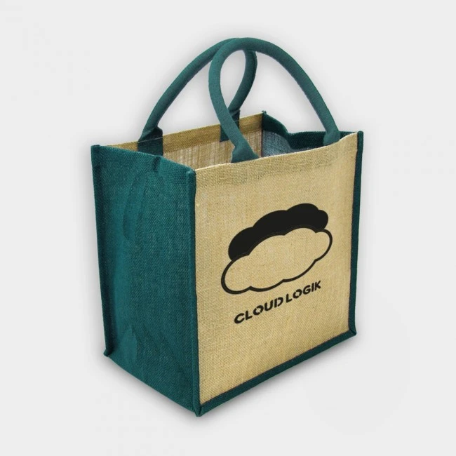 Promotional Coloured Brighton Jute Bag 