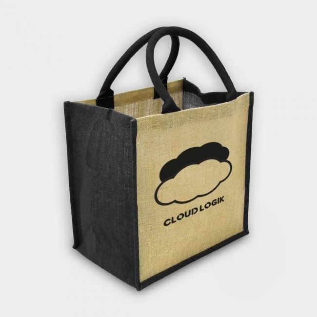 Promotional Coloured Brighton Jute Bag 