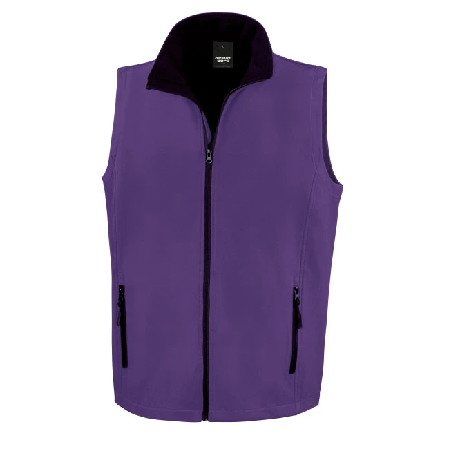 Result Printable Softshell Bodywarmer