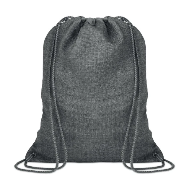 Heathered Drawstring Bag 1200D