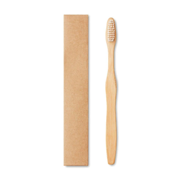 Bamboo Toothbrush In Kraft Box