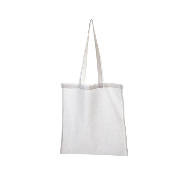 White Coloured Cotton Shopper