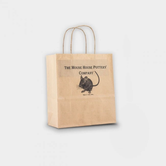 Green & Good Mini Kraft Paper Bag Digital Print - Sustainable Paper