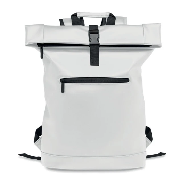 Laptop PU Rolltop Backpack