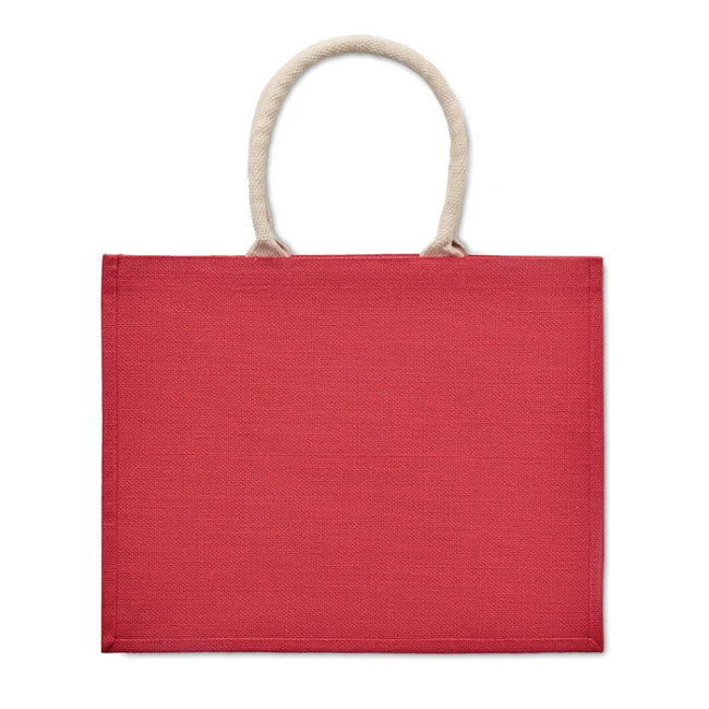 Jute Bag With Cotton Handle