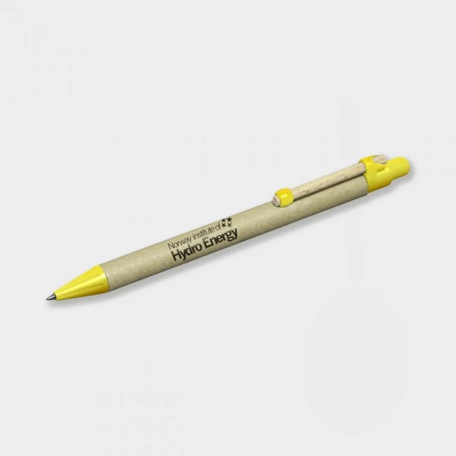 Green & Good Storia Pen - Recycled Card w Round Clip