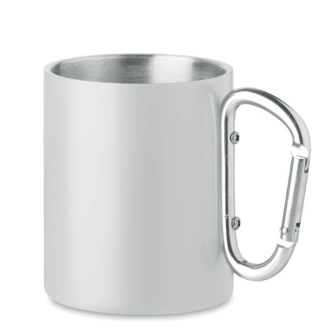 Double Wall Metal Mug 300ml